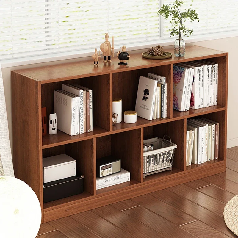 w*-Minimalist Normal Bookcases Standing European Accessories Wooden Designs Book Shelf Floor Vintage Unique Furniture/.