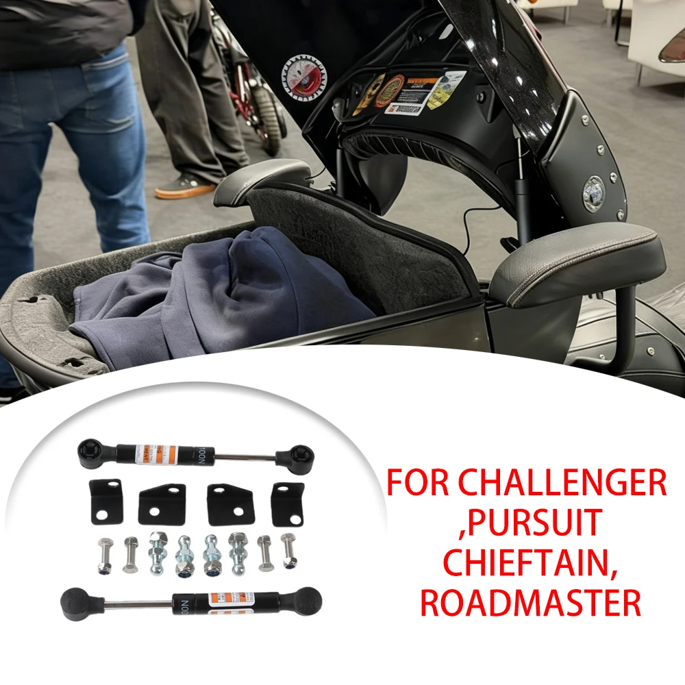 

Усиленная гидравлическая пружина (газовая пружина) для подъема задней двери багажника для Indian Chieftain Roadmaster 2019-2025 и Challenger Pursuit 2020-2026