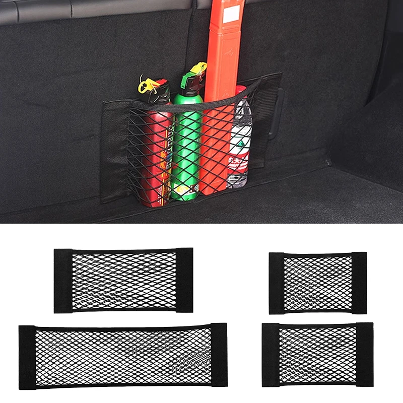 Автомобильный Стайлинг, заднее сиденье, Сетчатая Сумка для хранения Pocket для Suzuki Swift Sport Jimny Grand Vitara Alto SX4 Samurai Across Ignis