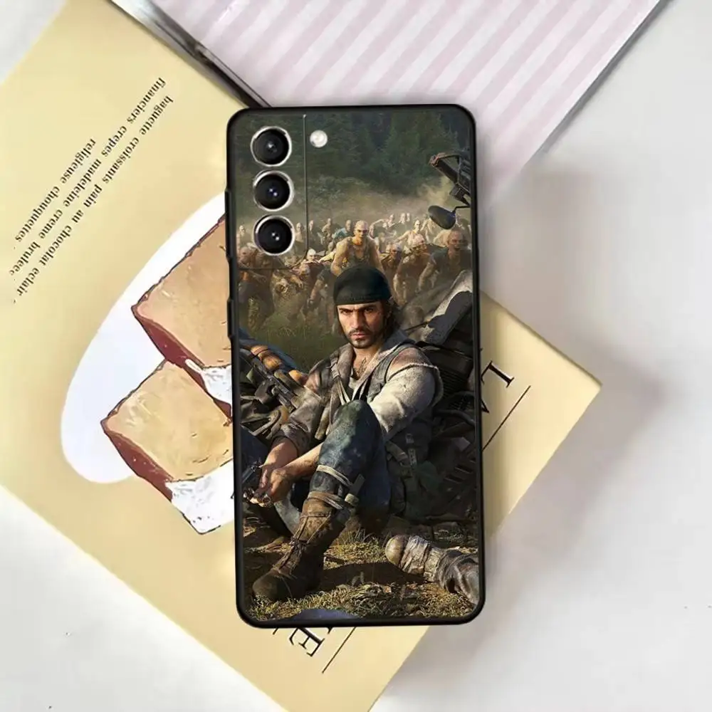 حافظة هاتف Game D-Days Gone لهاتف Samsung GalaxyA13,21s,22,31,32,52,53,71,72,73, غطاء أسود ناعم