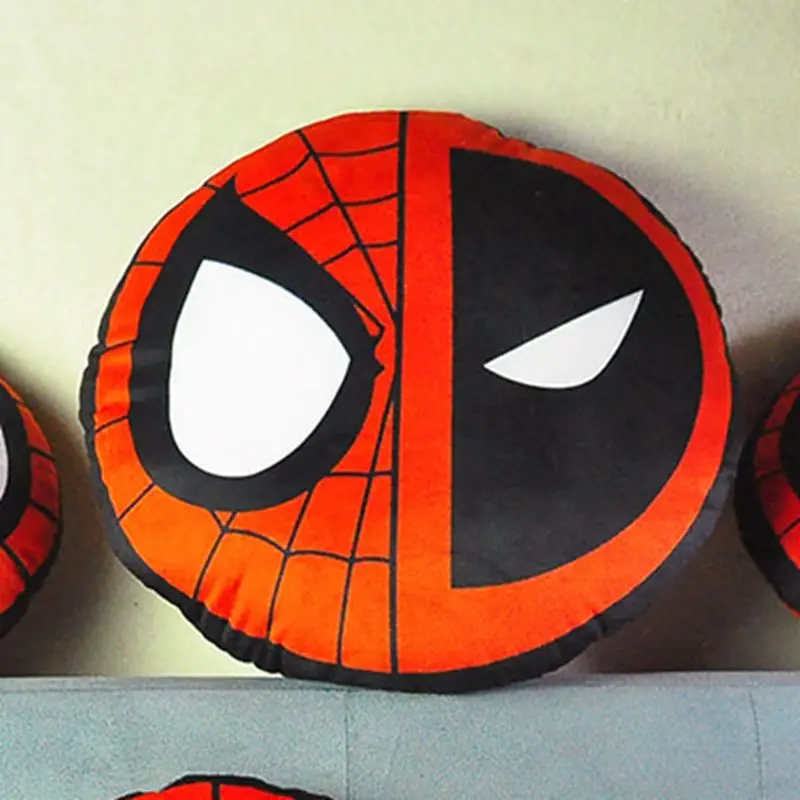 Kreatywna Marvel Spiderman Fajny Anime Kreskówkowy Wzór Pluszowa Zabawka Modna Personalizowana Miękka i Wygodna Poduszka