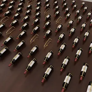 حامل النبيذ الجدار ، ملحقات قبو النبيذ ، البيرة ، تخزين الشمبانيا ، الحديد ، حامل الرف المعدني أفضل 10 بار نبيذ للمبيعات - No5