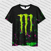 Monster Energy Jersey Motorcycle Racing Outdoor Off-Road 2025 T-Shirt Men Women Tee Short Sleeve Tops Shirts Hawaiian Style