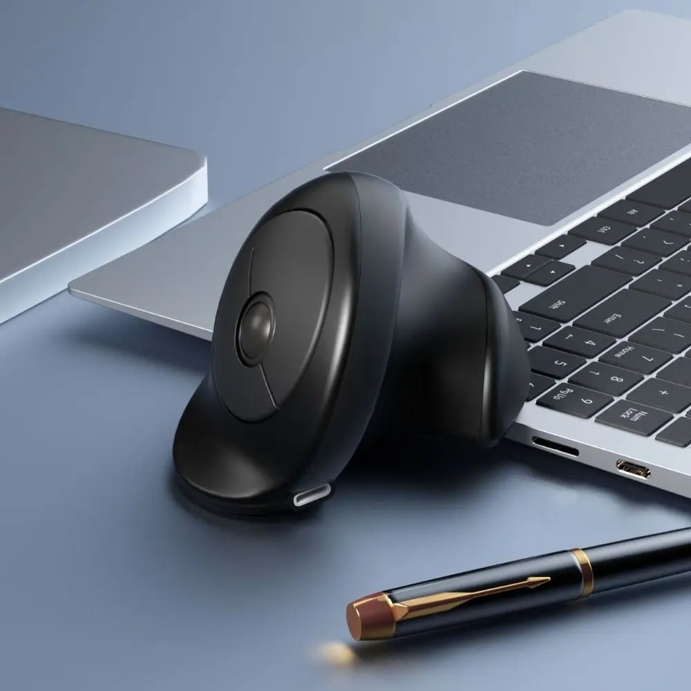 Mouse ottico ergonomico wireless 2.4G Bluetooth Mini mouse verticale dual-mode DPI Mouse da gioco per donna regolabile da ufficio