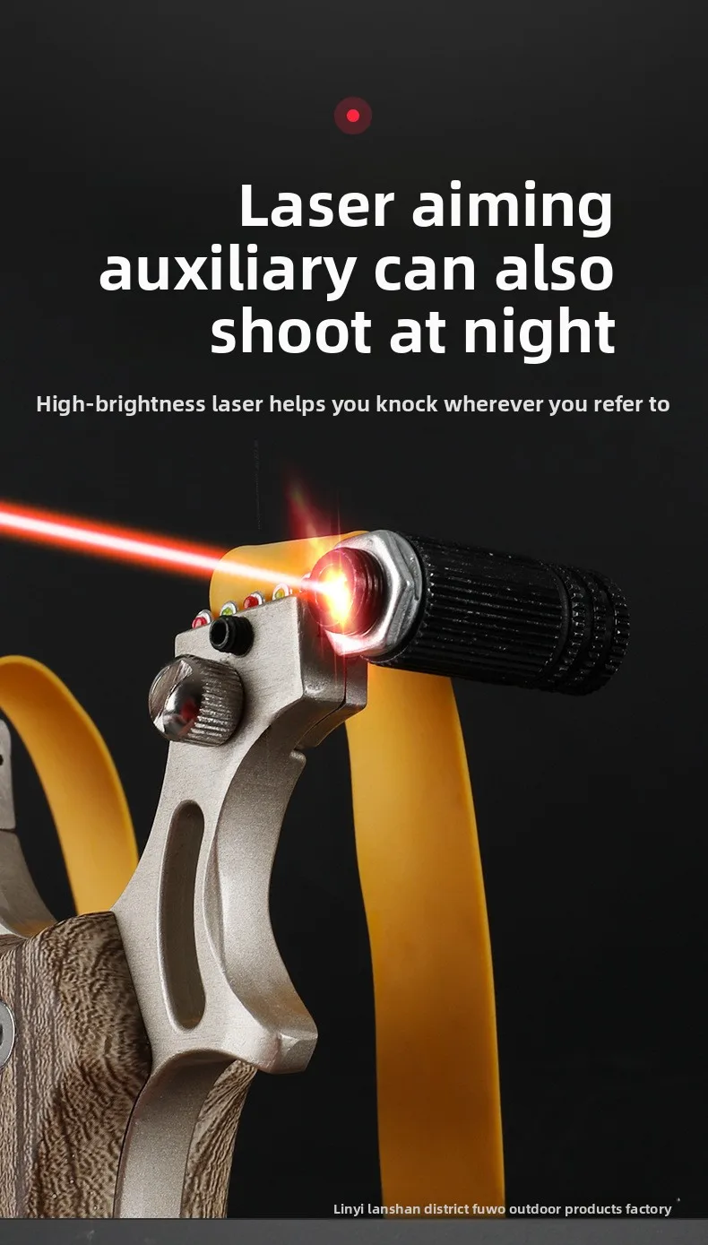 Hunter Slingshot - Jenis Baru Ketapel Tanpa Ikat yang Dapat Ditekan Cepat untuk Penggunaan Luar Ruangan