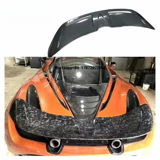 

For McLaren 720s Upgrade Mansory Carbon Spoiler Body Kit McLaren 720s Carbon Fiber Mansory Rear Spoiler Wing