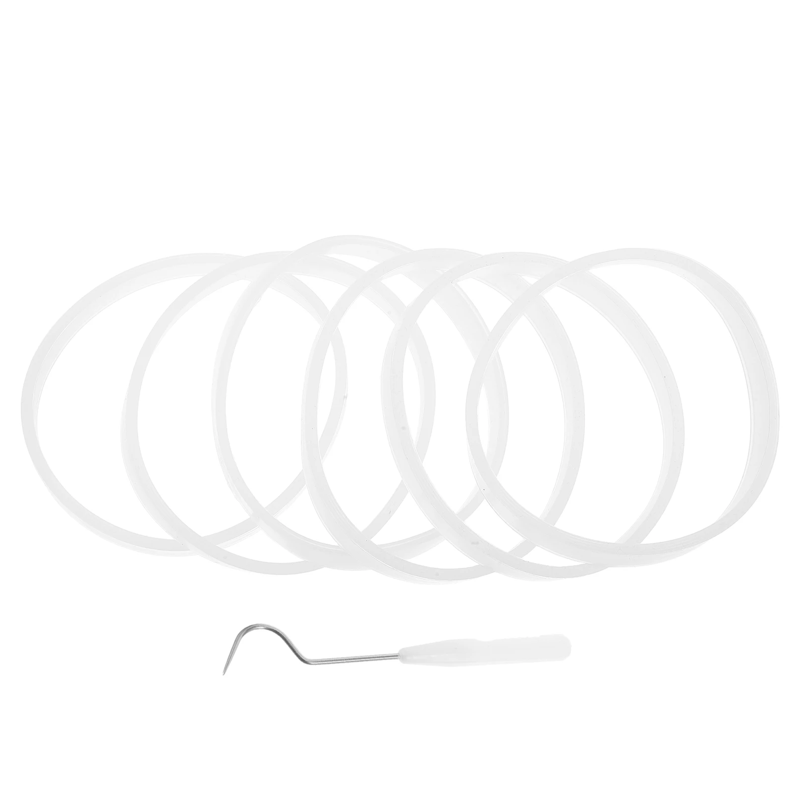 

7 Pcs Sealing Ring Replacement Gasket Blender Knife Seat Juicer Knife Seat Sealing Ring Lid Part Rubber Bottom Water Supply