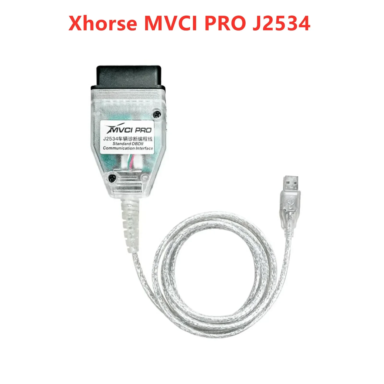 2024 Best Xhorse MVCI PRO J2534 Vehicle Diagnostic Programming Cable for O-DIS/ Fo-rd Maz-da ID-S/ H-DS/ TI-S/ SU-BARU