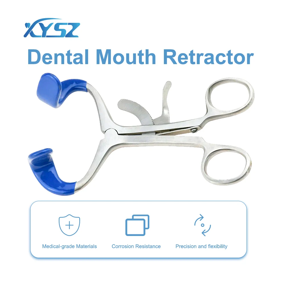 XYSZ Dentistry Metal Cheek Lip Retractor Stainless Steel Mouth Opener Cheek Expander Dentist Tools Oral Exam Instrument