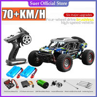 SCY 16106 PRO RC Car 70KM/H 1/16 4WD Off-Road Drift Brushless Electric High Speed Remote Control Vehicle Children Toy Crawler