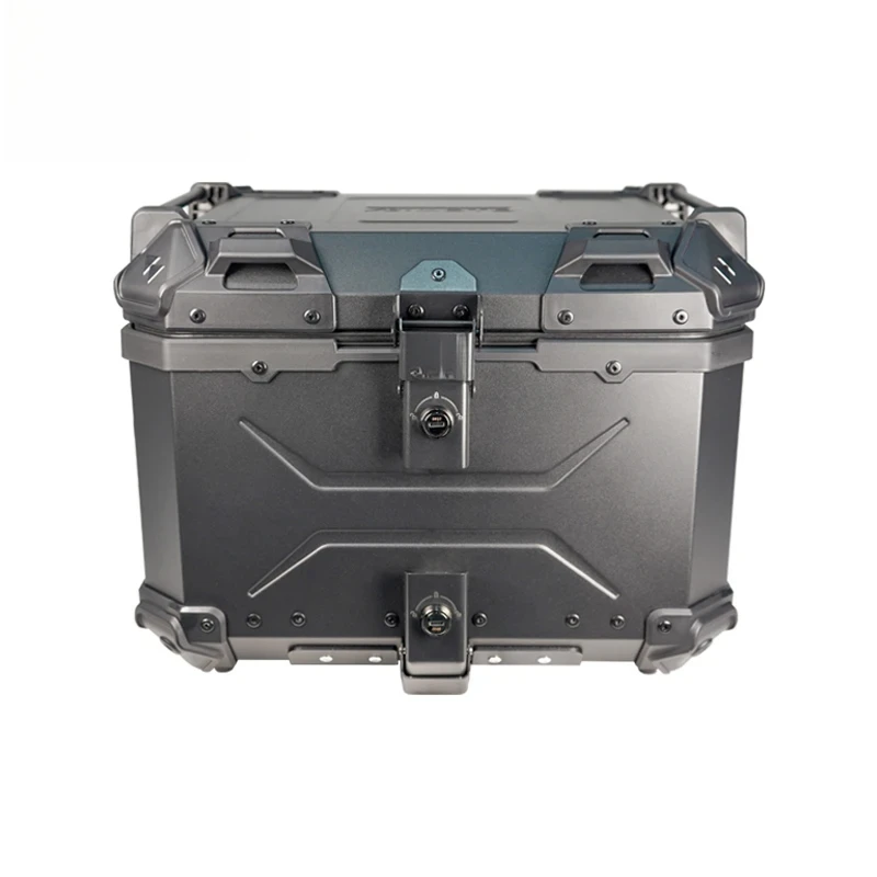 Factory Hot Selling 45L Motorcycle Aluminum Alloy Tail Box Suitable for Locomotive Scooter