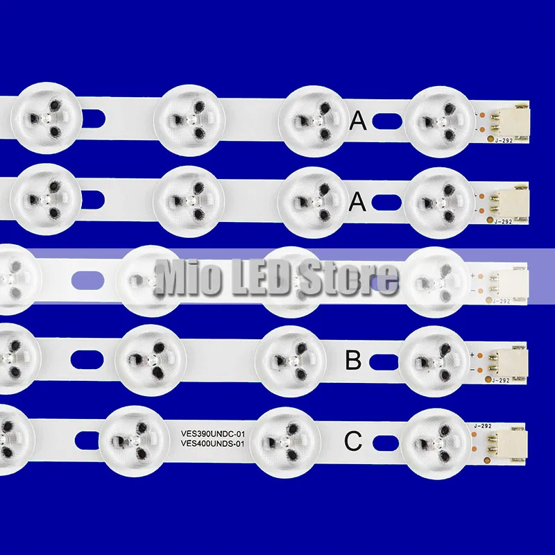 New 10set=50pcs LED backlight strip For 40