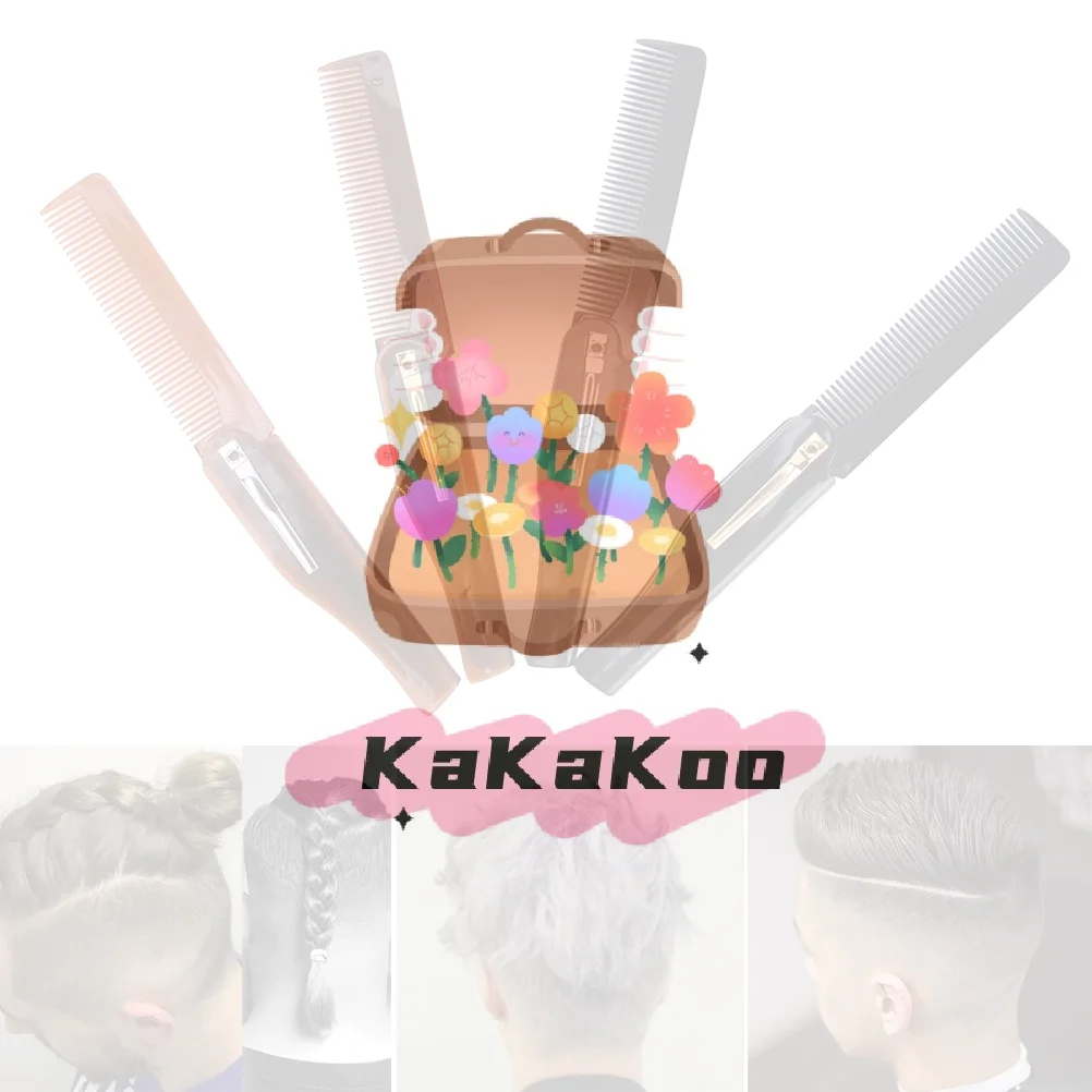 

1Pc Foldable Hair Comb Pocket Clip Beard Moustache Styling Tool Portable Grooming Accessory