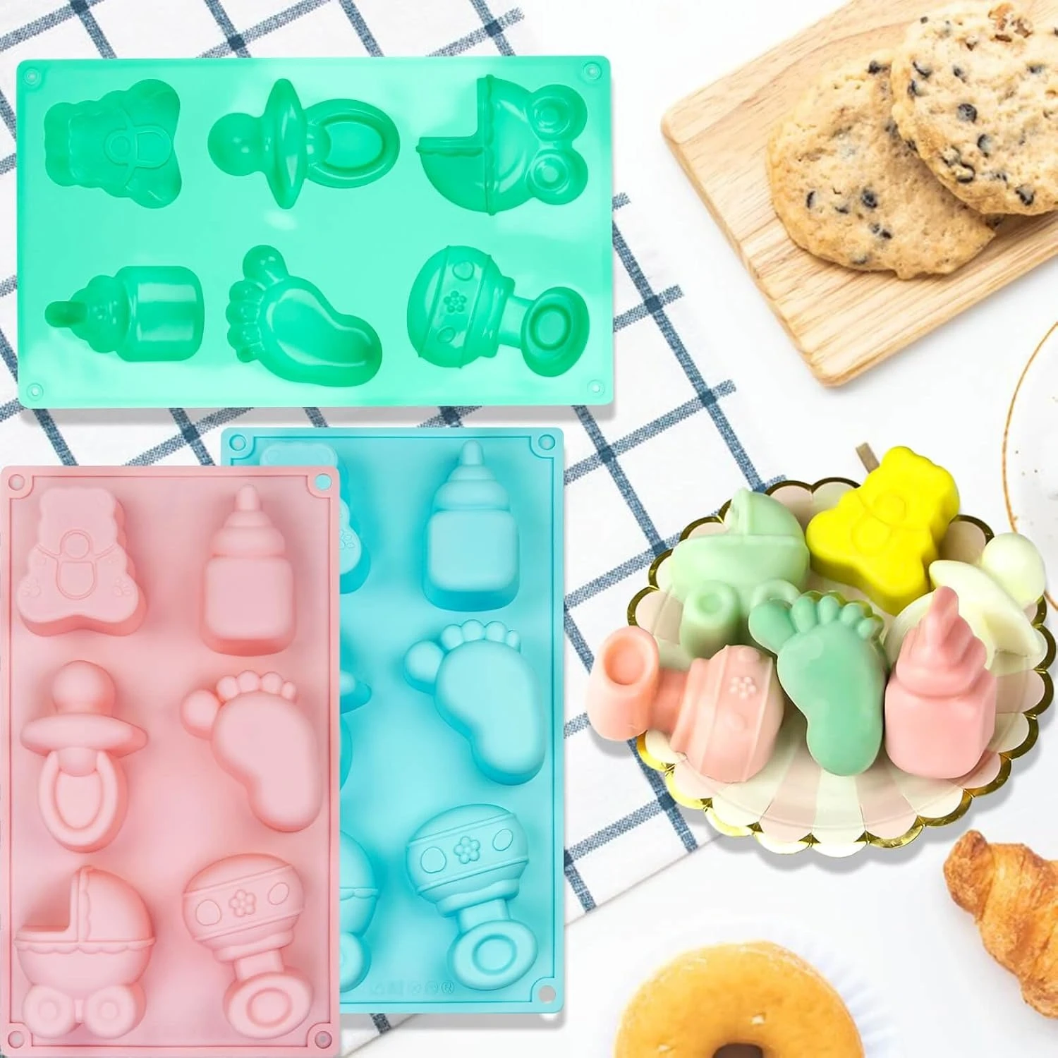 35 Cavity Baby Shower Silicone - Bear Canister ulasan dan harga
