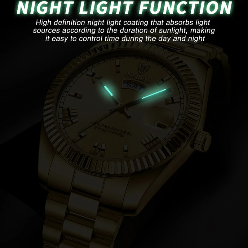 2023 nuovi orologi da uomo di lusso Business Top Brand orologio da polso da uomo impermeabile luminoso data settimana orologio da uomo al quarzo di alta qualità + scatola