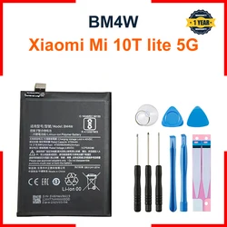 2024 years Xiaomi 100% High capacity 4820mAh BM4W Battery For Xiaomi Mi 10T lite 5G Batteries Bateria + Tracking Number