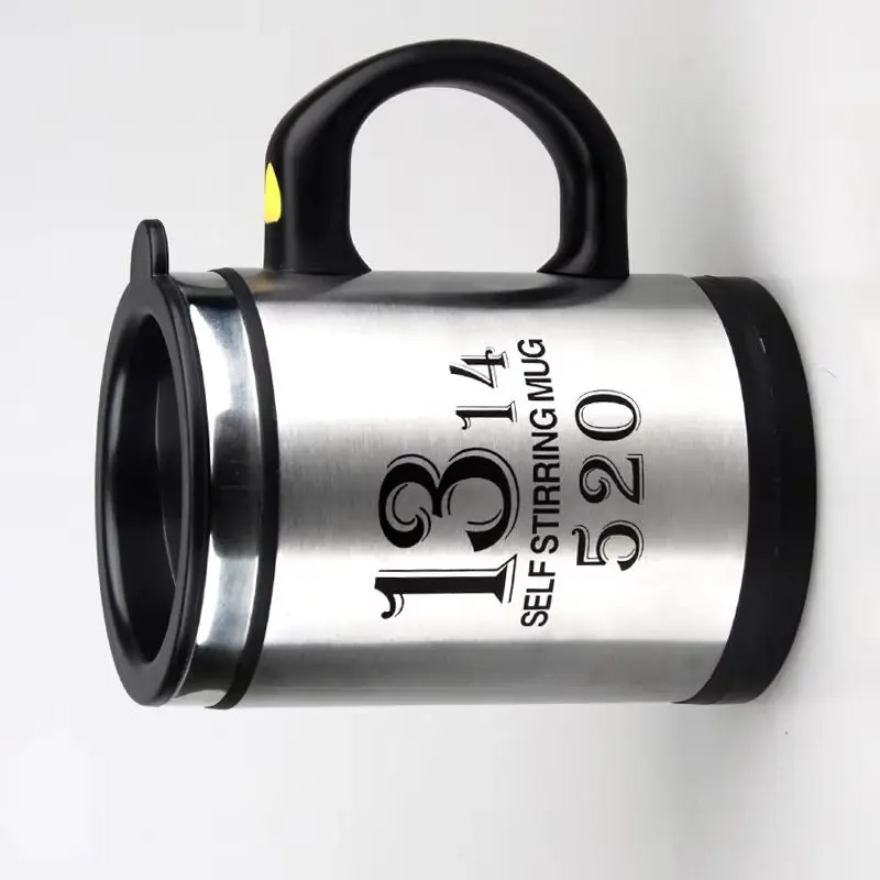 Taza de café automática de 350ml, taza de café de acero inoxidable, taza para amantes del café, taza eléctrica con autoagitación, taza creativa para beber sin esfuerzo, caneca jarra