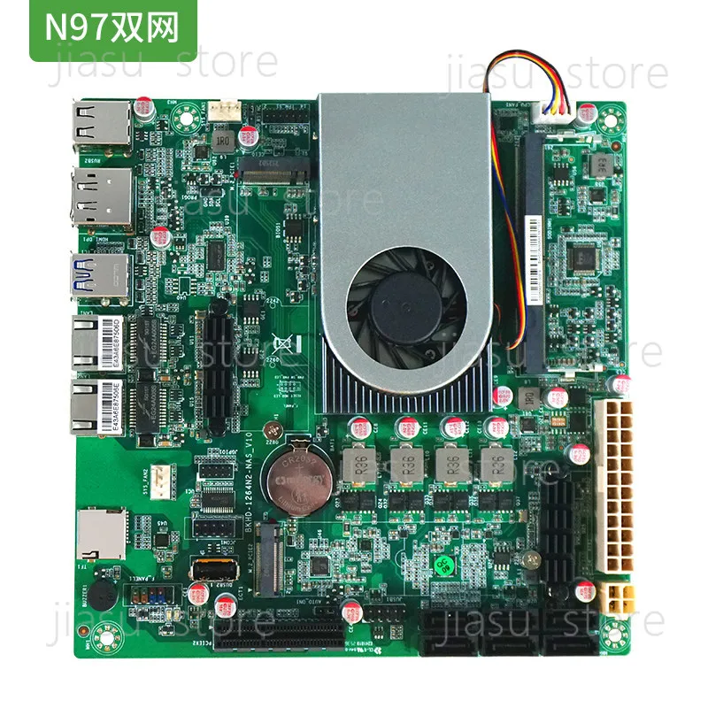 Q670 ITX Mainboard B760 8-Drive Server NAS Board Compatible with 12/13/14th Gen Intel CPUs RouterOS Soft Router