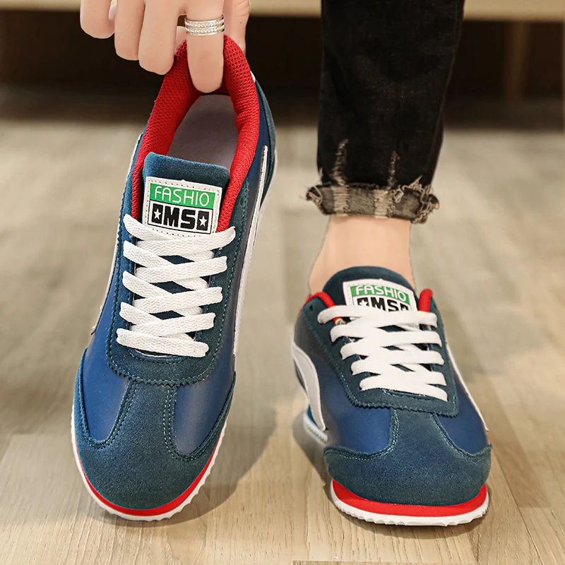 2024 Autumn New Retro Versatile Men's Forrest Gump Shoes Trendy Fashion Sports Casual Shoes Student Four Seasons Board Shoes