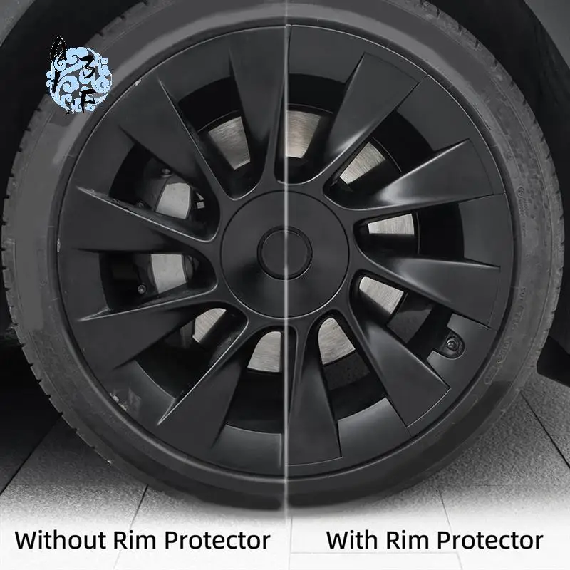 

A13F-40Pcs For Tesla Model Y 2020-2023 Hub Cap Rim Patch 20 Inch Wheel Protectors Hubcap Accessories