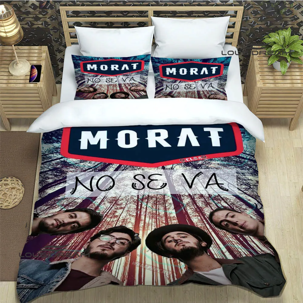 Morat Pop Band Printed Bedding Sets exquisite bed supplies set duvet cover bed comforter set  bedding set luxury birthday gift