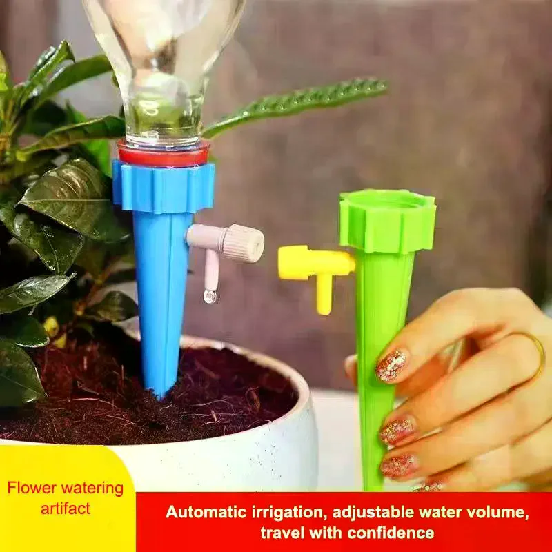 Dripper Self Watering Spike Greenhouse Water Dripper Device Garden Drip Irrigation Control System Home Flower Garden Tool Garden