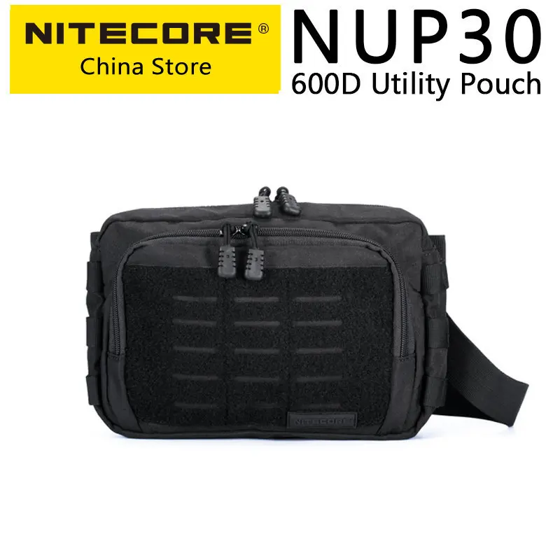 NITECORE NUP30 Sling Bag Tactical Crossbody   600D Nylon Commute Pack  Multi-Purpose Utility Pouch Molle System for Men Women