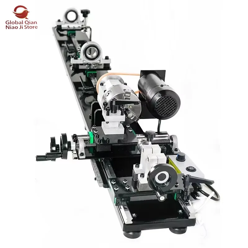 FS-7075A Manual Snooker Horizontal Billiard Car Medium Speed Variable Brushless Motor 220v New Manual Cue Lathe