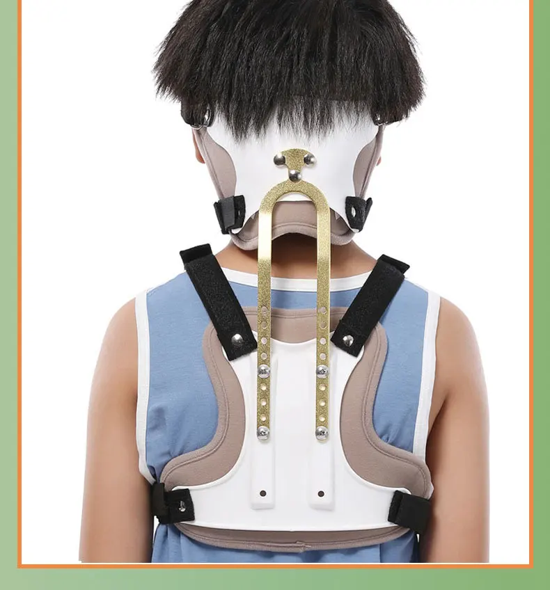 child/adult neck support head and neck chest orthopedic torticollis brace cervical vertebra holder