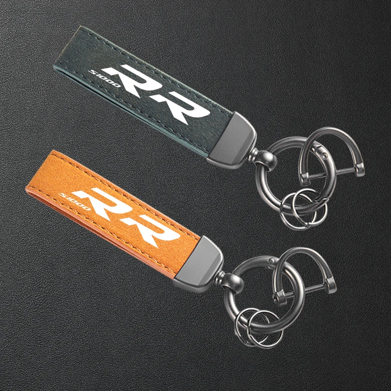 

Для мотоцикла BMW S1000RR S 1000RR S1000 RR: высококачественный кожаный замшевый брелок-ключница, аксессуар