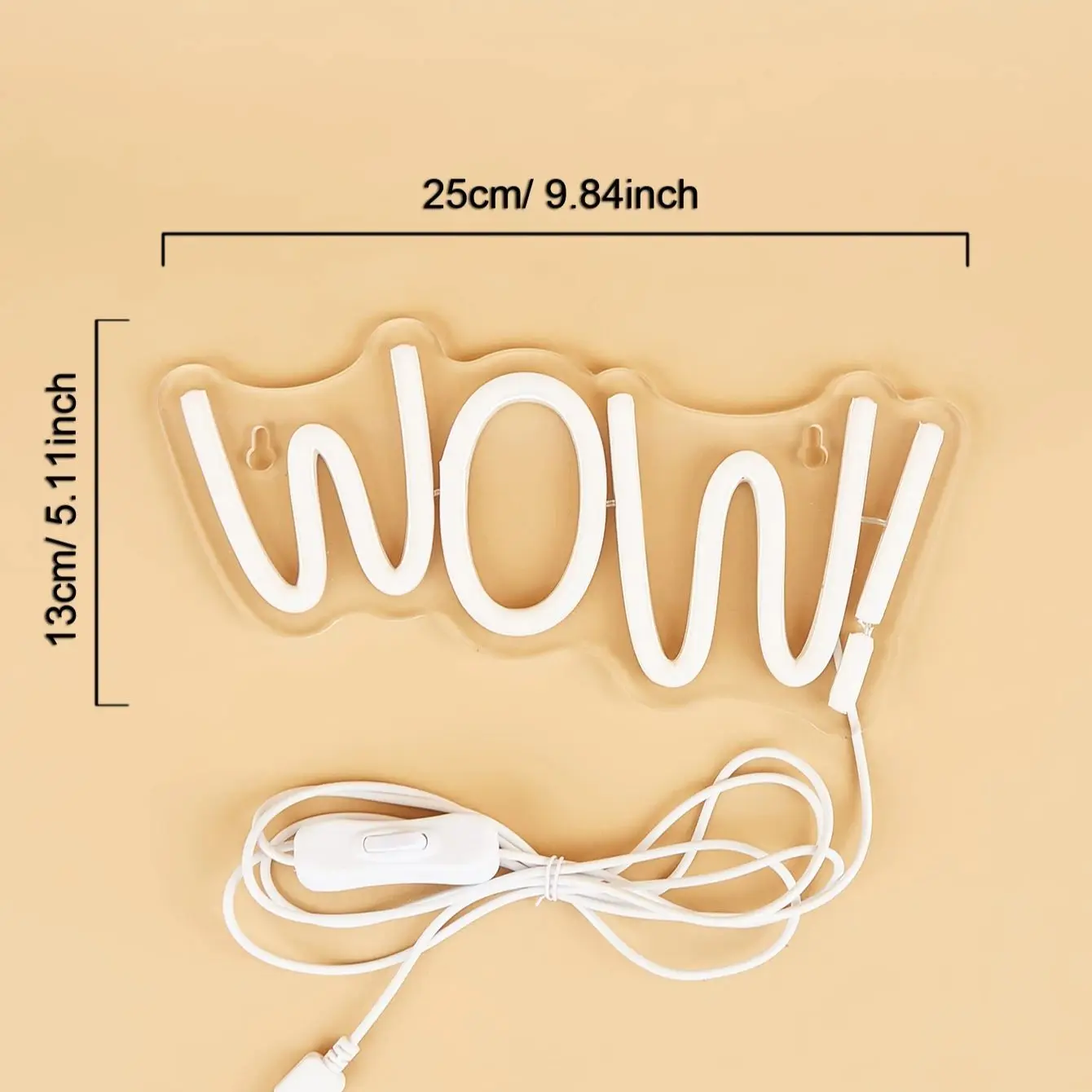 

Chi-buy светодиодный неоновый WOW неоновые вывески с питанием от USB, ночник, 3D настенное искусство, декор для спальни, гостиной, лампы, знаки