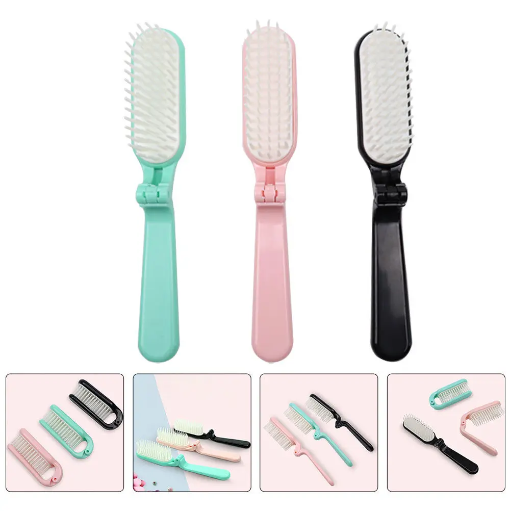 3Pcs Smooth Hair Comb Portable Styling Comb for Women Men Detangling Hair Salon Supplies Daily Grooming Essential