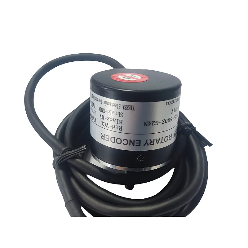 Codificador rotativo fotoelétrico incremental de 600 pulsos DC5-24V substituição para codificador E6B2-CWZ6C 600p/r novo codificador incremental