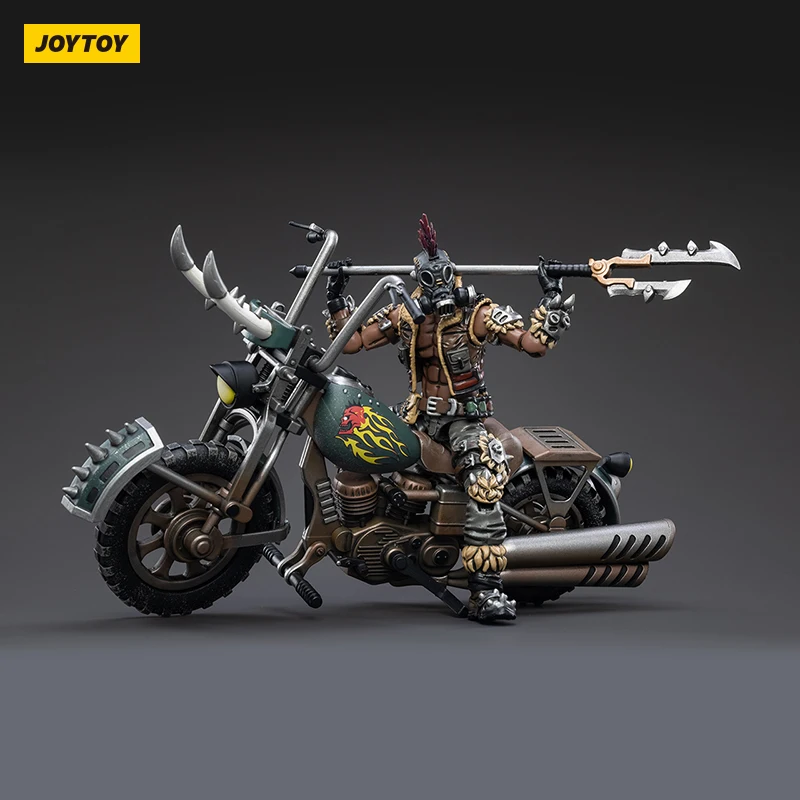 JOYTOY The Cult of San Reja Logan & Hell Walker H20 Motorcycle Action Figure Models Toys Collection Ornament