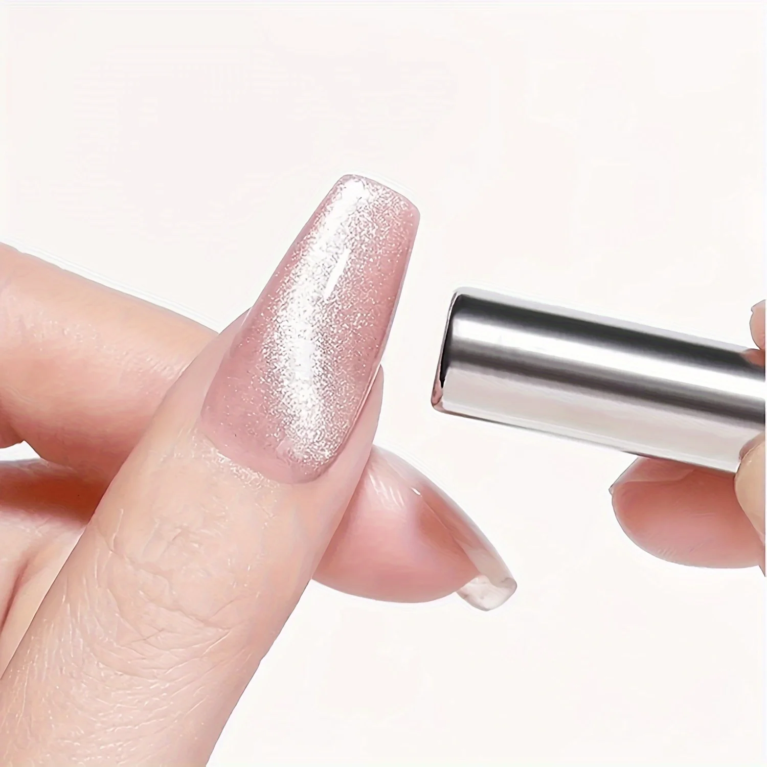 Double Ended Magnetic Nail Polish Stick Magnetic Stick Style Cat Eye Gel Nail Polish Tool Suitable for Nail Salon or Home Use image 5