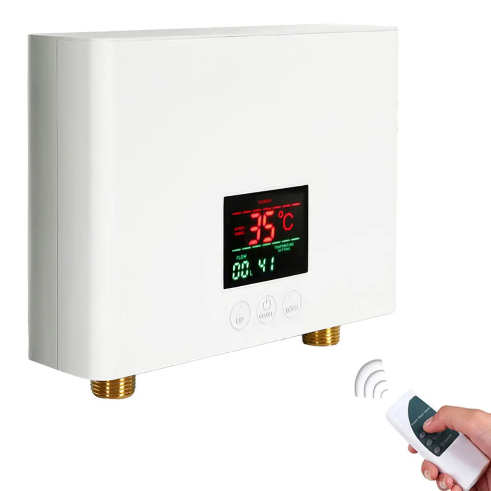 

Electric Tankless Heater Water Constant Temperature Hot Water Heater with Remote Control