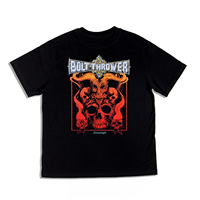 British Death Metal Rock Bolt Thrower Band Album Print Loose Men's Summer Cotton Casual Sports Breathable T-Shirt Short Sleeve