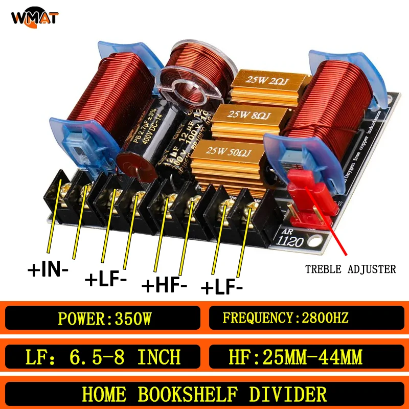 1120/High Power Dual 6.5-10inch metal speaker ，factory Direct Sales Supply，350W，2800Hz，For stage performance and home use