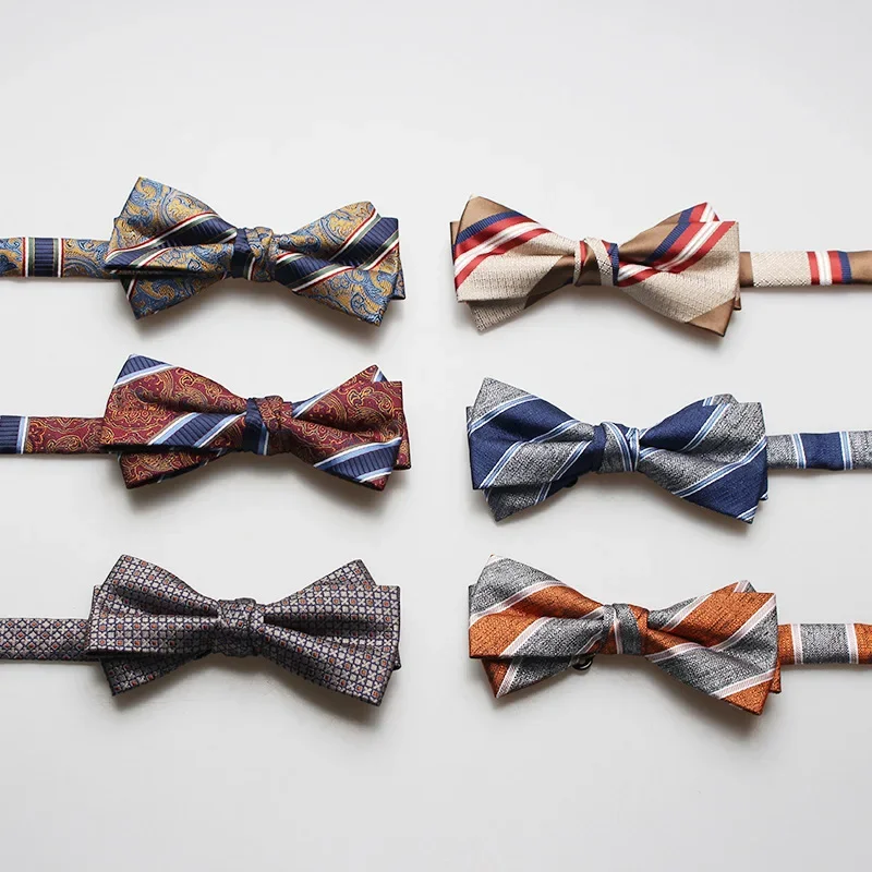 

New bow tie wedding new spot men's business formal fashion dress fashion bow tie