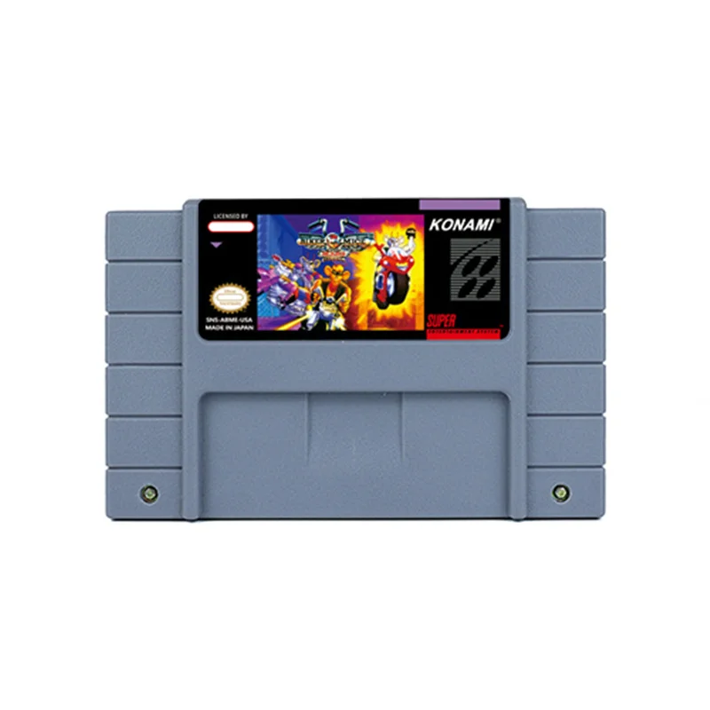 Biker Mice from Mars Action Game for SNES 16 BitRetro Cart Children Gift