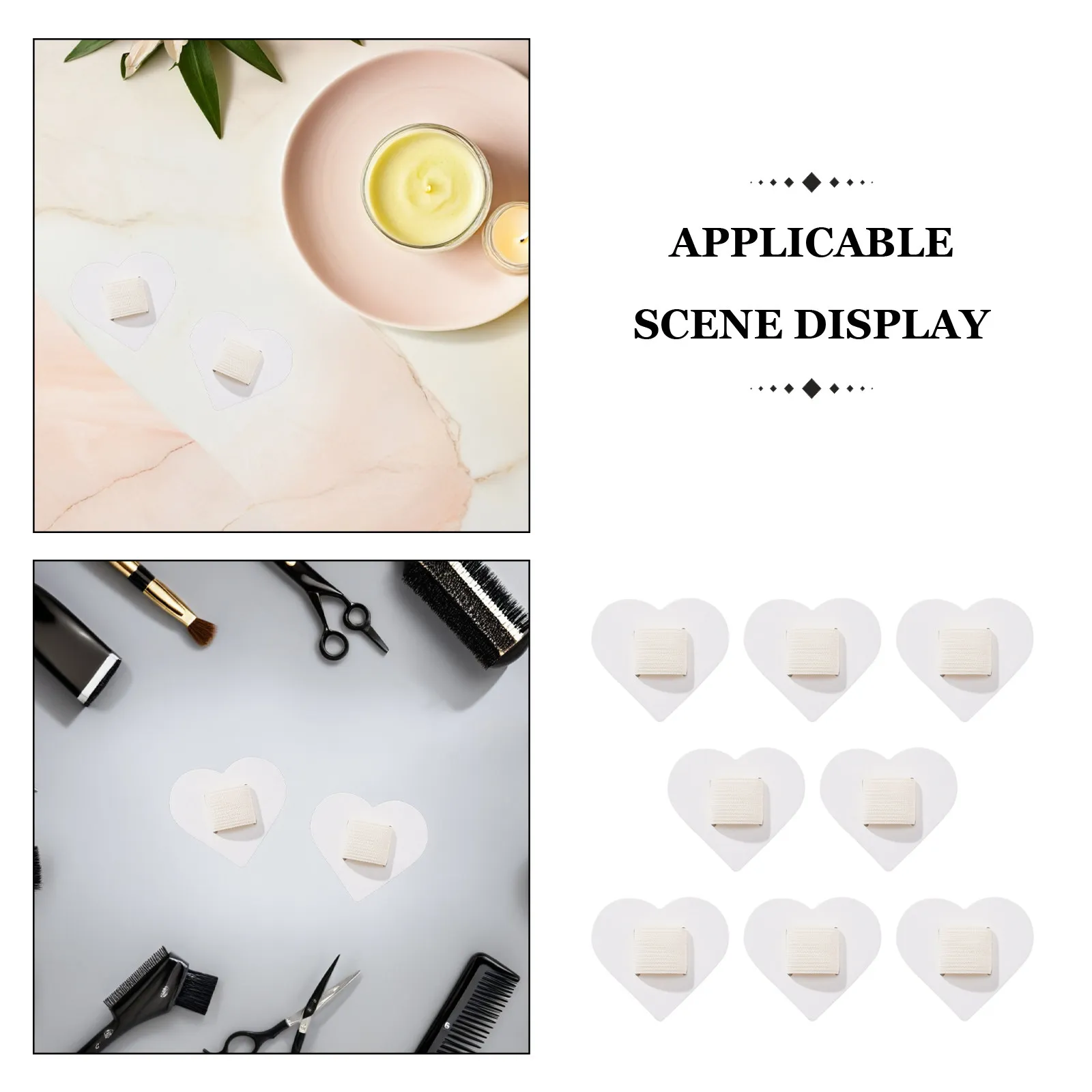 8Pcs Felt Headband Padding Soft Elastic Hair Band Pad Bridal Tea Party DIY Hairband Making Supplies Headband Cushion Liner