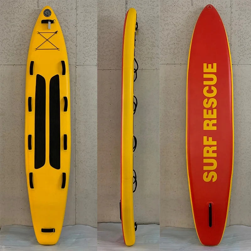 

2025 Double Layer Inflatable Rescue SUP - High Buoyancy for Emergency