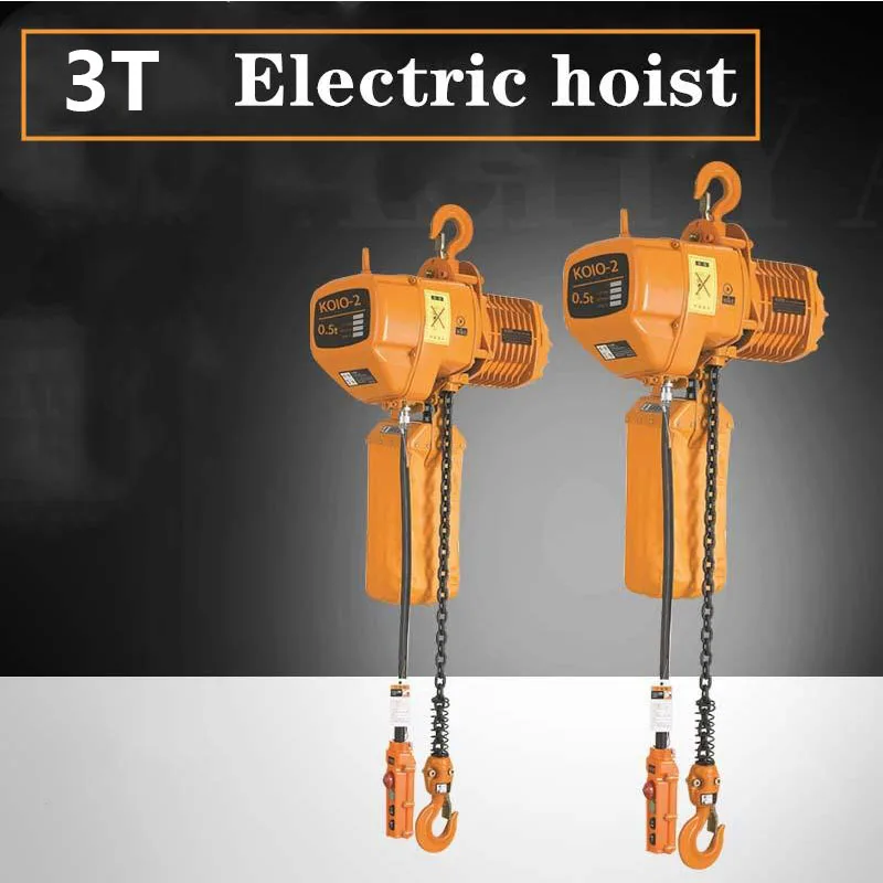 

3T 380V 3 phase electric hoist chain hoist single chain chain chain chain electric hoist