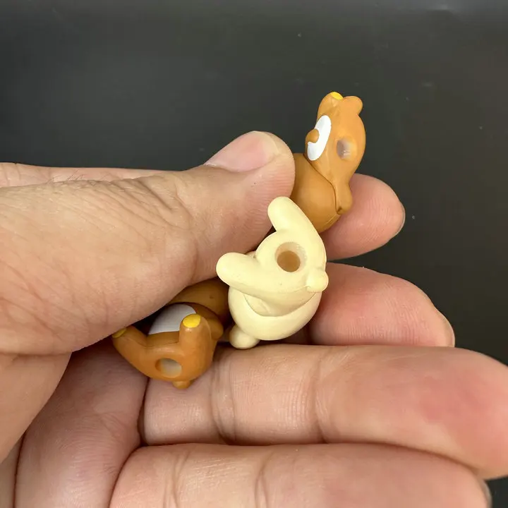 Japanese Rilakkumas Action Figures Anime Relaxed Bear Model Toys Mini Cartoon Doll Desktop Ornament Collectibles Toys Kids Gifts