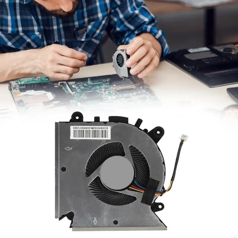 

CPU GPU Cooling Fan for GF65 GF65 Thin 10SD 10SDR 10SE Cooling Fan CPU GPU D5QC