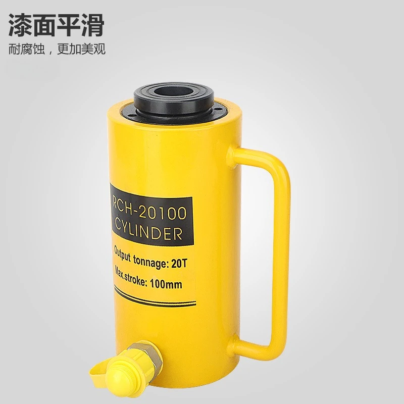 

Hollow hydraulic jack Hydraulic cylinder electric split type RCH-20T30T60T100 tons hollow jack