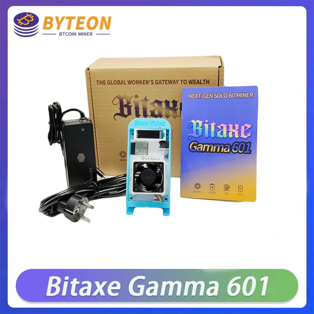 

2025 Bitcoins Miner 1.2TH/S 18W From Antminer S21 BTC Asic Miners Cryptos Miner Bitaxe Gamma 601 Bitcoin Mining Machine hot new