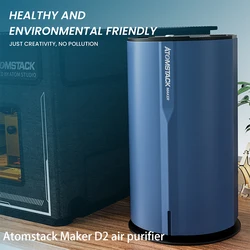 ATOMSTACK D2 Air Purifying Smoke Filter Negative Ion 3-Layer Filter Quick Install for Laser Cutting Machine