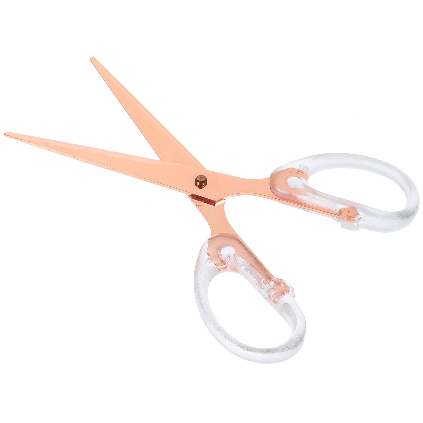 Safety Paper Scissors Small Craft High Precision Scissors Comfortable PP Aluminum Handle for Students Office Scrapbooking DIY