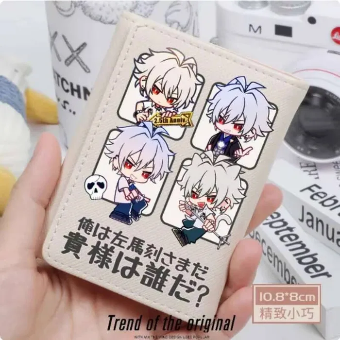 

Аниме SAMATOKI AOAnimeSUGI модный кошелек из искусственной кожи, кошелек для карт, засов для монет, сумка для денег, подарок для косплея B1963 аниме